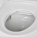 American Standard White Elongated Closed Front Toilet Seat 