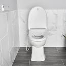 American Standard White Elongated Closed Front Toilet Seat 