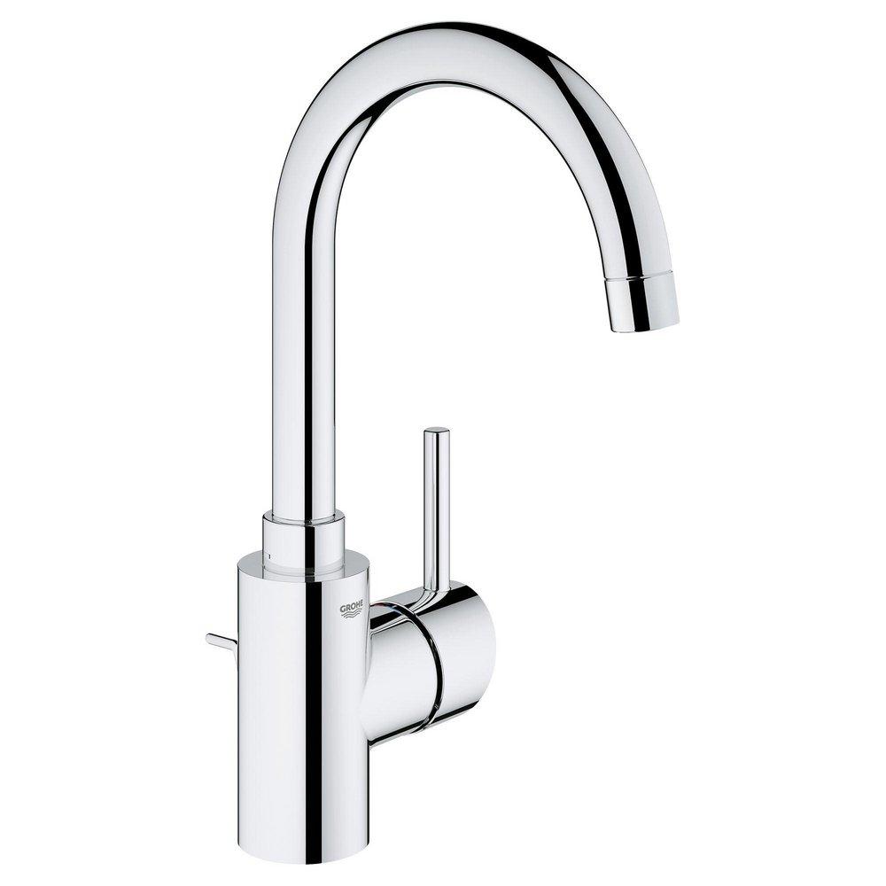 GROHE StarLight Chrome Single Handle Monoblock Bathroom Sink Faucet 