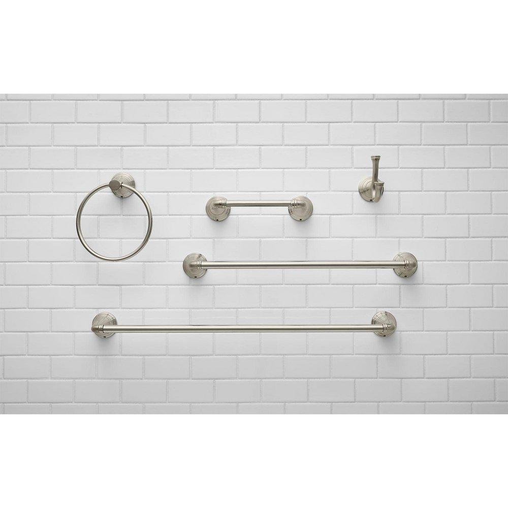 American Standard PVD Brushed Nickel 24 in. Towel Bar 