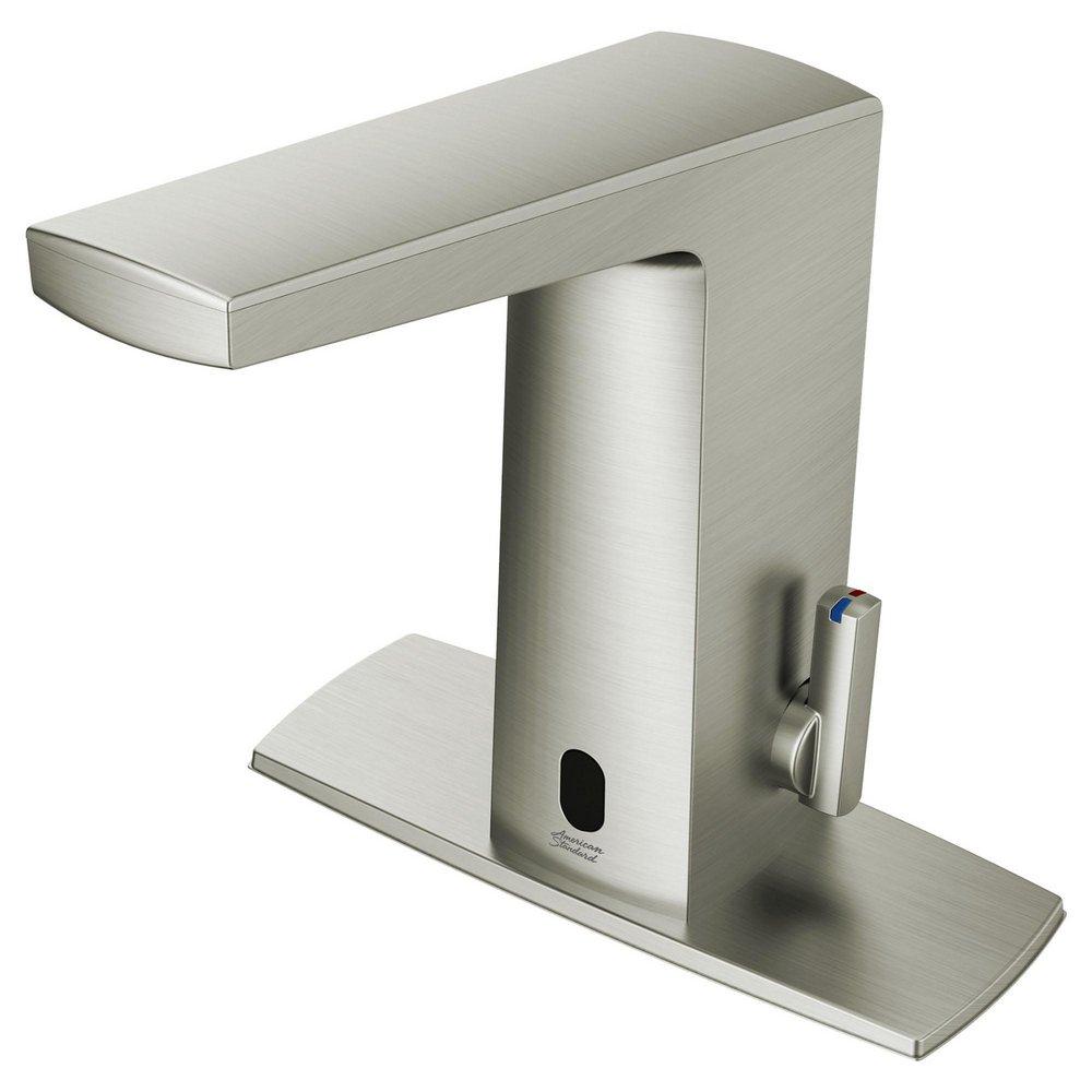 American Standard Brushed Nickel Sensor Bathroom Sink Faucet 