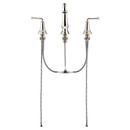 American Standard Polished Nickel PVD Two Handle Widespread Bathroom Sink Faucet 