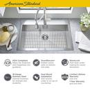American Standard Stainless Steel 33 x 22 in. 1 Hole Single Bowl Dual Mount Kitchen Sink 