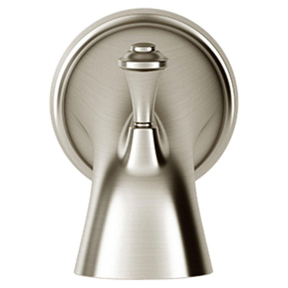 American Standard Brushed Nickel 8 in. Metal Slip-On Tub Spout 