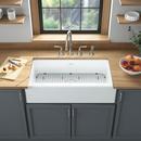 American Standard Brilliant White 36 x 22-1/16 in. Cast Iron Single Bowl Undermount Kitchen Sink in Brilliant White 