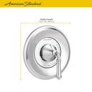 American Standard PVD Brushed Nickel Single Handle Multi Function Shower Faucet (Trim Only) 