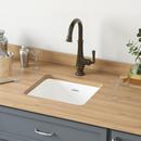 American Standard Brilliant White 18 x 16 in. Undermount Cast Iron Bar Sink 