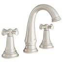 American Standard Brushed Nickel Two Handle Widespread Bathroom Sink Faucet 