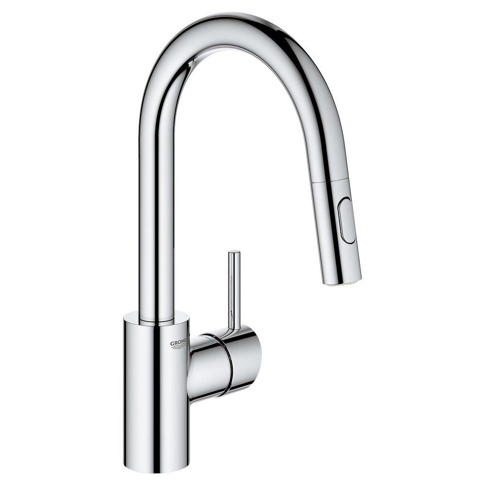 GROHE StarLight Chrome Single Handle Lever Bar Faucet 