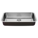 American Standard Stainless Steel 29-3/4 x 18 in. No Hole Single Bowl Undermount Kitchen Sink 