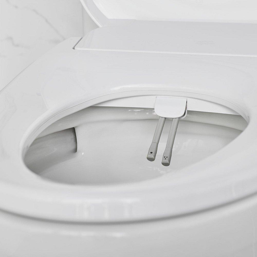 American Standard White Elongated Closed Front Bidet Seat 