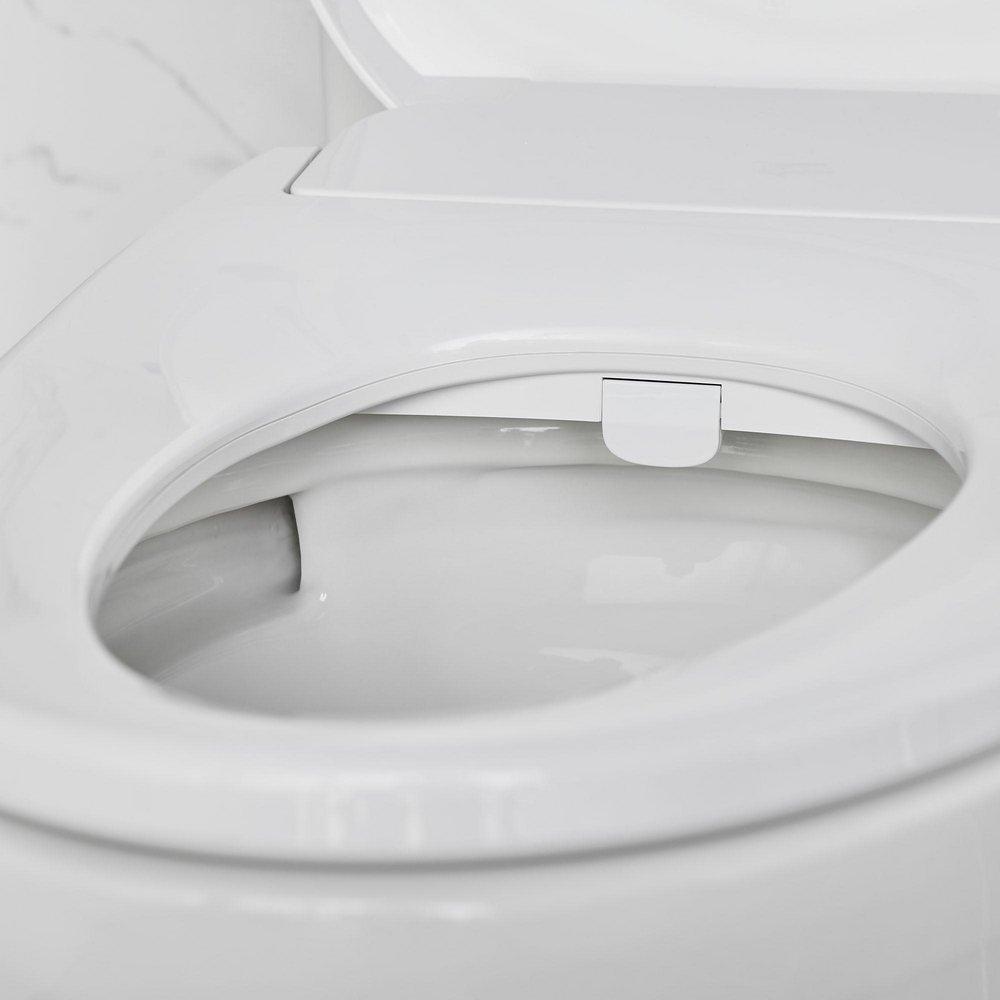 American Standard White Elongated Closed Front Bidet Seat 
