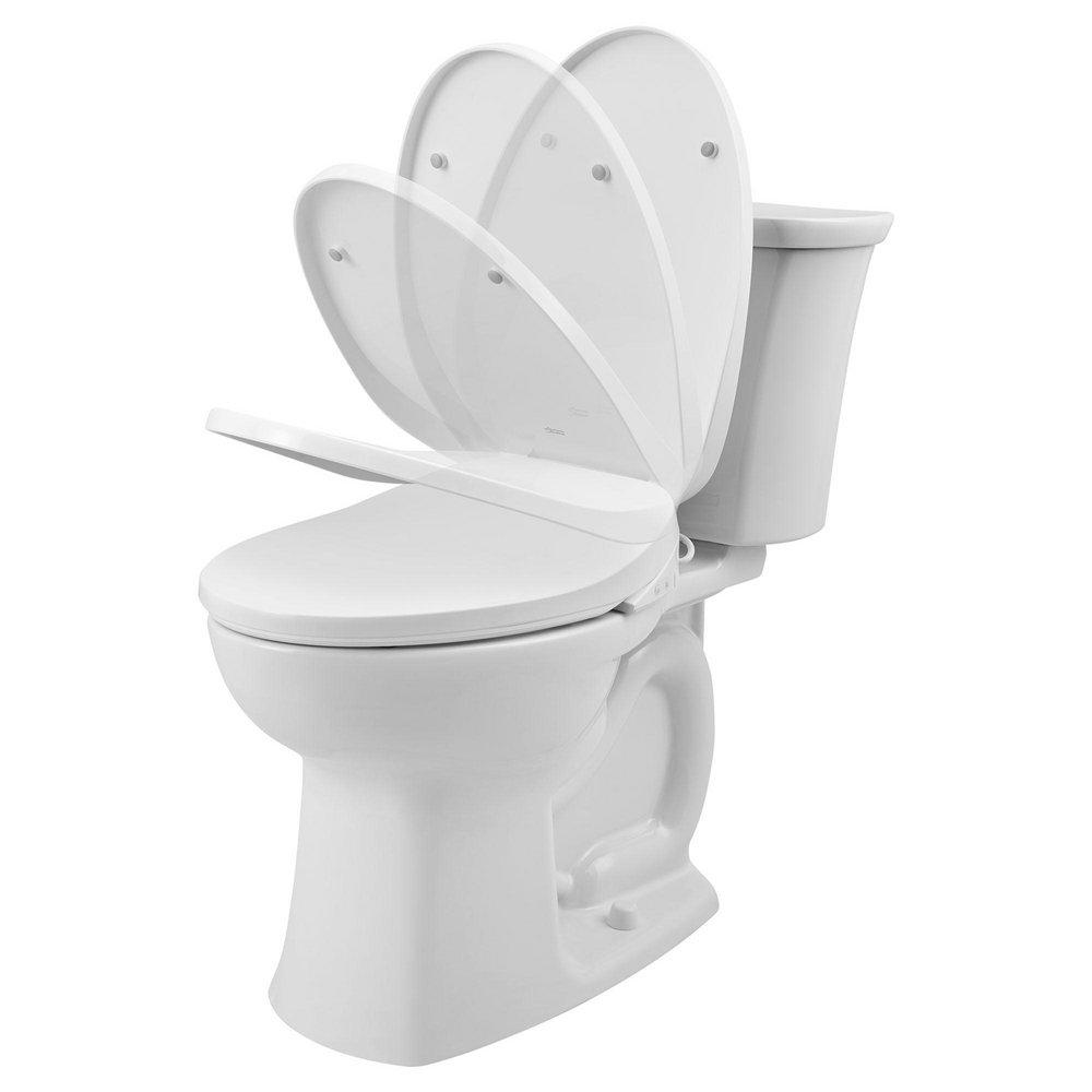 American Standard White Elongated Closed Front Bidet Seat 