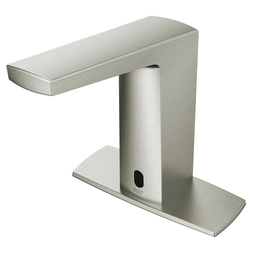 American Standard Brushed Nickel Sensor Bathroom Sink Faucet 
