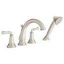 American Standard Brushed Nickel Two Handle Roman Tub Faucet Trim Only 