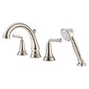 American Standard Polished Nickel Two Handle Roman Tub Faucet Trim Only 