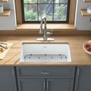 American Standard Brilliant White 30 x 19 in. No Hole Cast Iron Single Bowl Undermount Kitchen Sink 