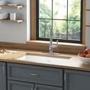 American Standard Brilliant White 30 x 19 in. No Hole Cast Iron Single Bowl Undermount Kitchen Sink 