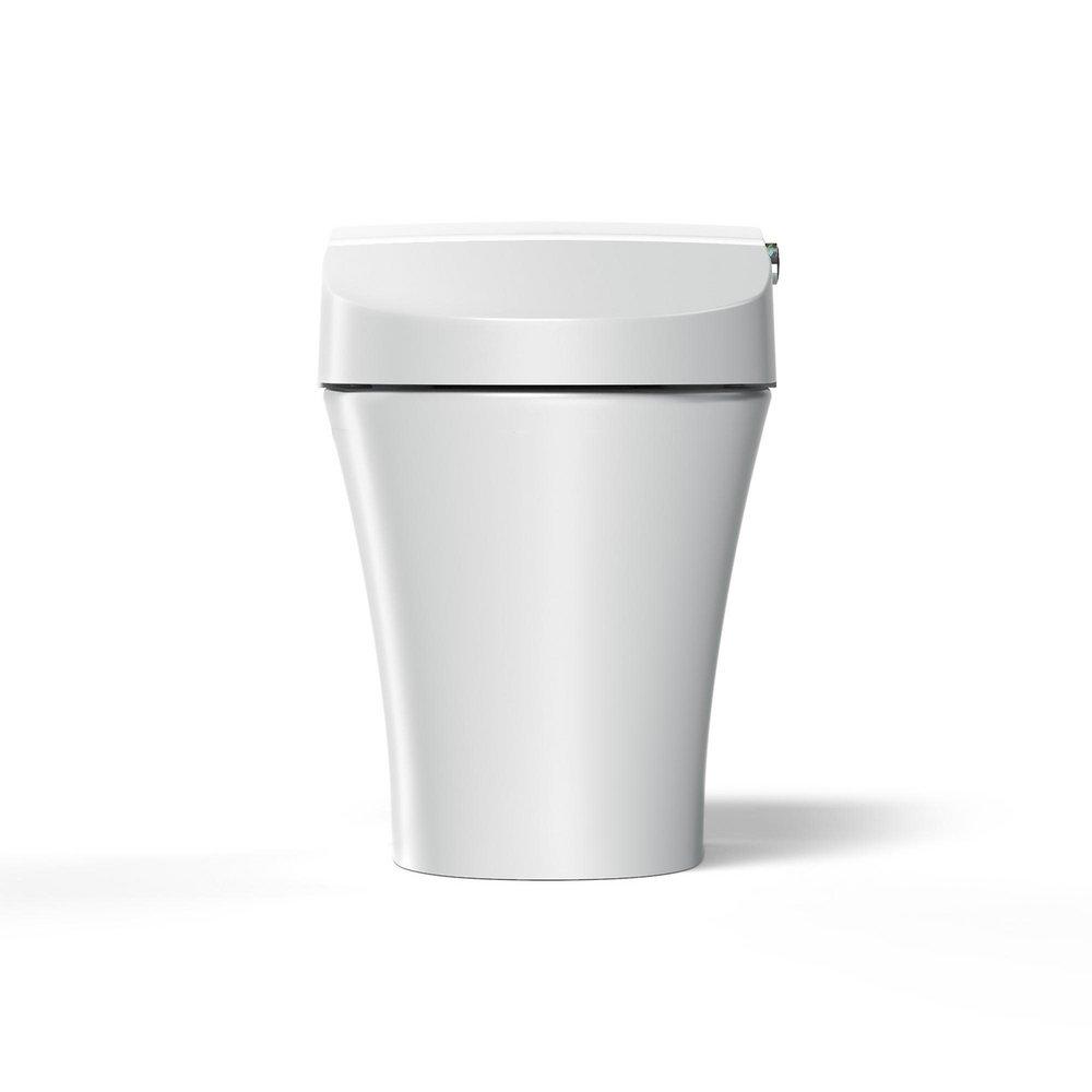 American Standard Alabaster White 1.32 gpf Elongated Floor Mount One Piece Toilet 