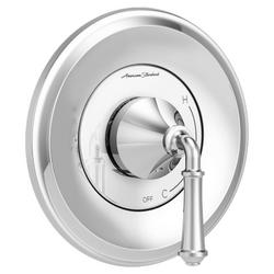 Single Handle Pressure Balancing Valve Trim in Polished Chrome