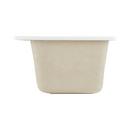 Signature Hardware White 25 x 22 in. Drop-in Laundry Sink 