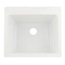Signature Hardware White 25 x 22 in. Drop-in Laundry Sink 