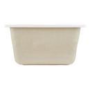 Signature Hardware White 25 x 22 in. Drop-in Laundry Sink 
