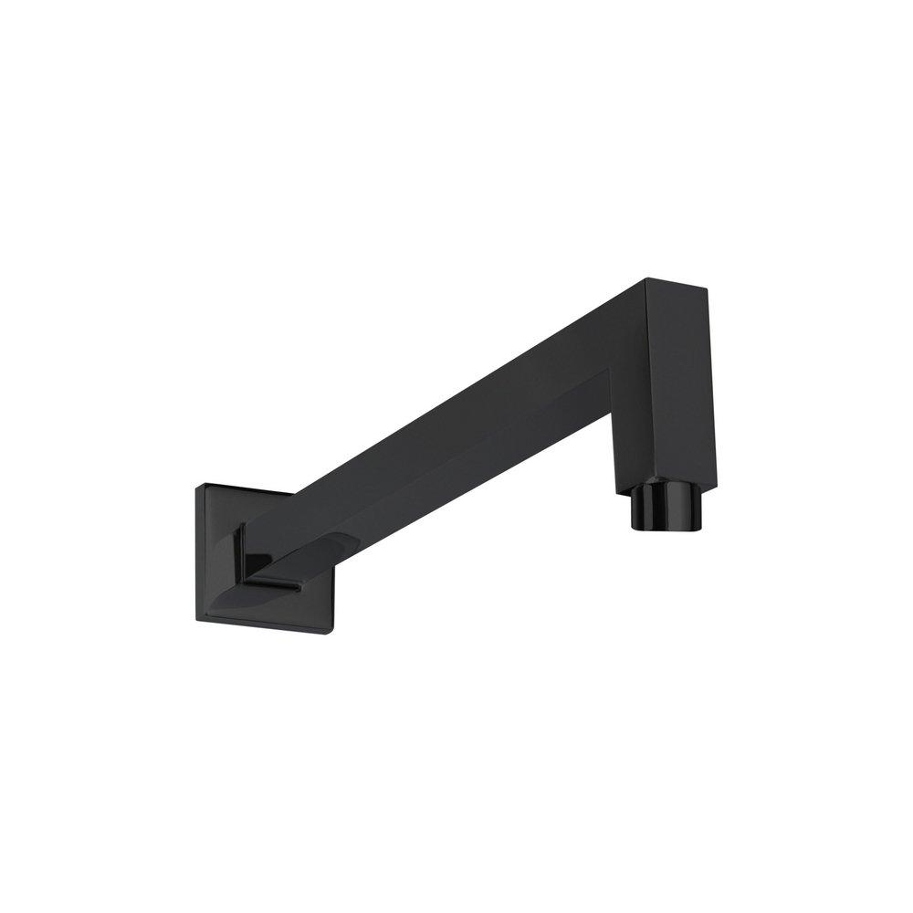 16 - 90 DEGREE WALL SHOWER ARM SQUARE MATTE BLACK 