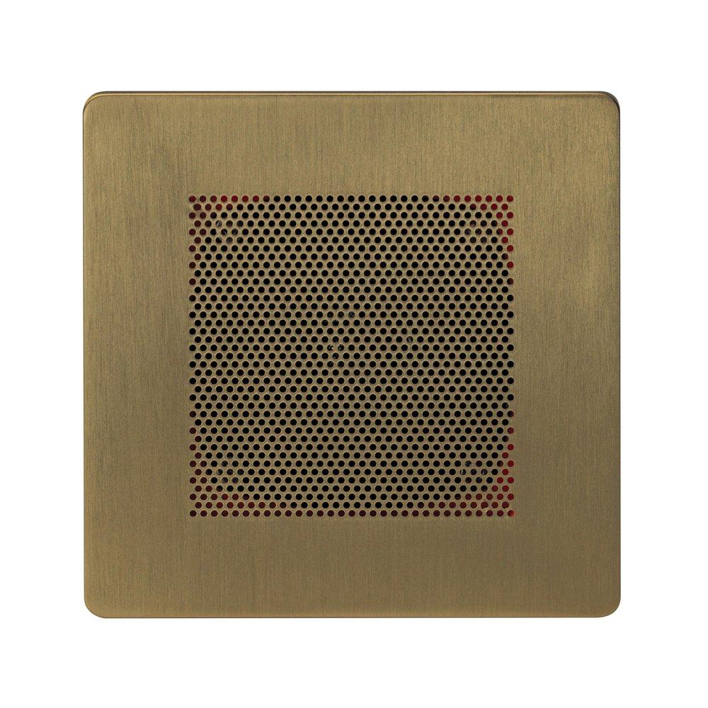 SELF POWERED BLUETOOTH SPEAKERS SATIN BRASS 