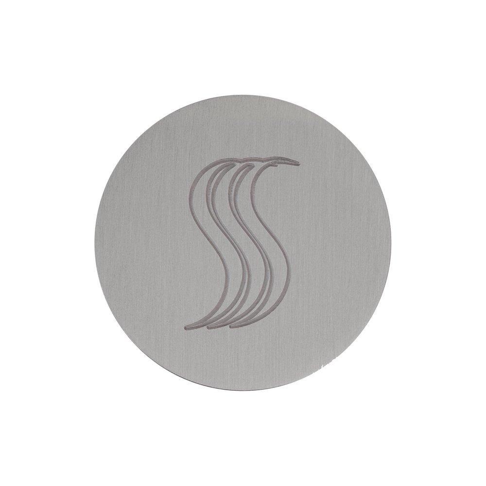 STEAMVECTION STEAM HEAD ROUND SATIN CHROME 