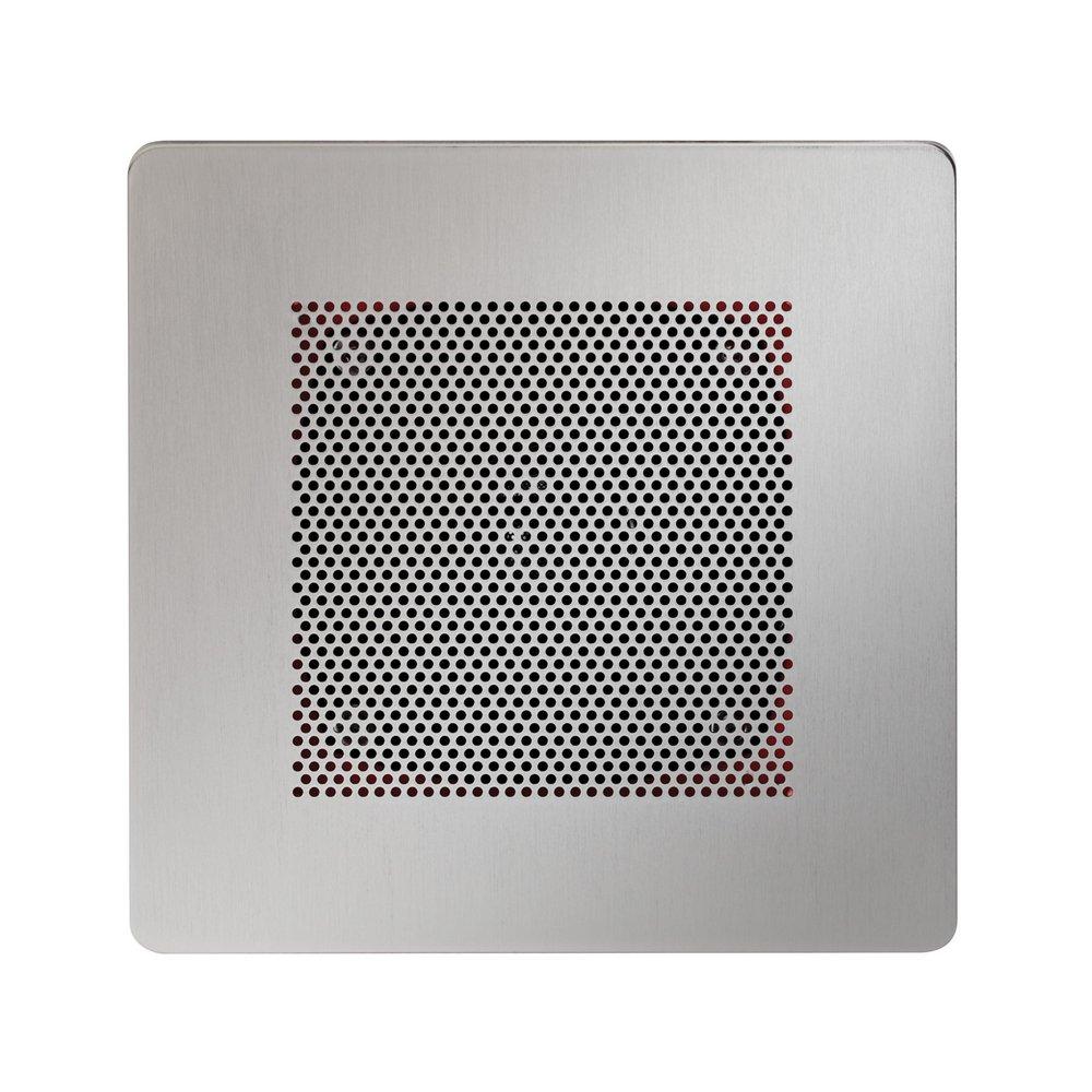 SELF POWERED BLUETOOTH SPEAKERS POLISHED CHROME 