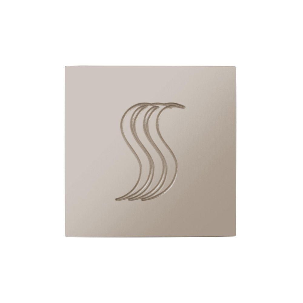 STEAMVECTION STEAM HEAD SQUARE POLISHED NICKEL 