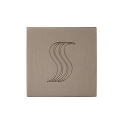 Steam Bath Control in Satin Nickel