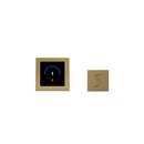 MICROTOUCH CONTROL KIT SQUARE SATIN BRASS 