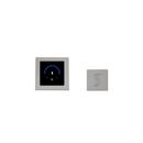 MICROTOUCH CONTROL KIT SQUARE SATIN CHROME