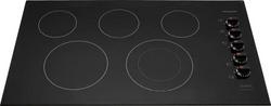 5 Burner Smoothtop Cooktop in Black