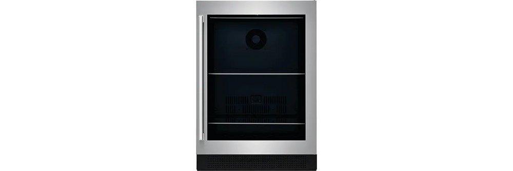 Frigidaire Black/Stainless Steel 23-13/16 in. 5.1 cu. ft. Beverage Cooler 