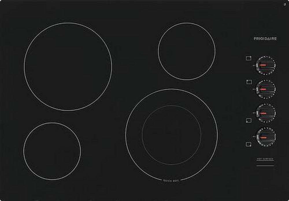 Frigidaire Stainless Steel 4 Burner Smoothtop Cooktop 