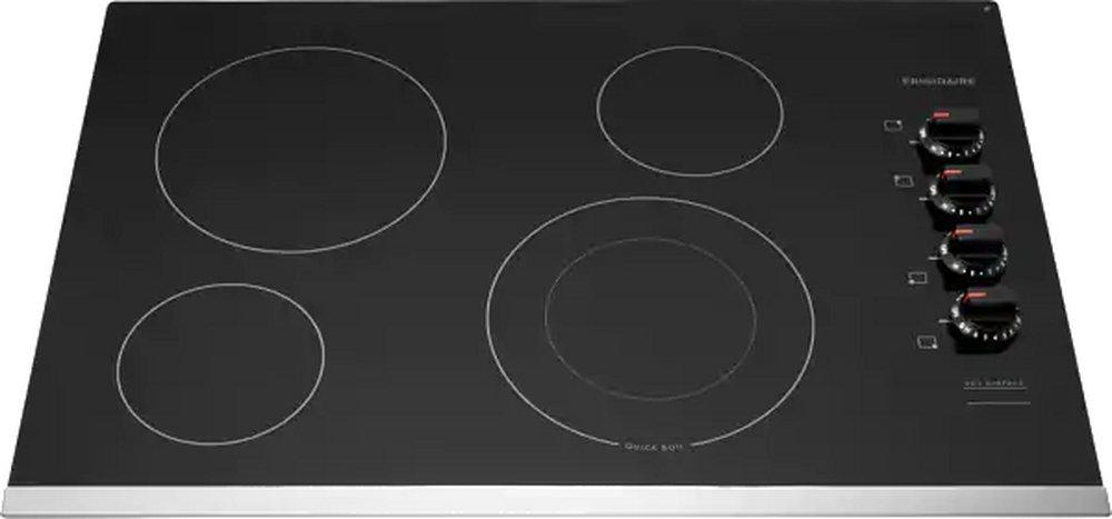 Frigidaire Stainless Steel 4 Burner Smoothtop Cooktop 