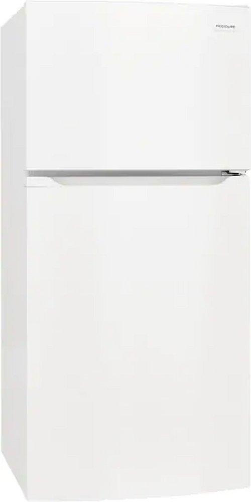 Frigidaire White 27-5/8 in. 10 cu. ft. Top Mount Freezer Refrigerator 