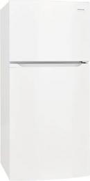 Frigidaire White 27-5/8 in. 10 cu. ft. Top Mount Freezer Refrigerator 