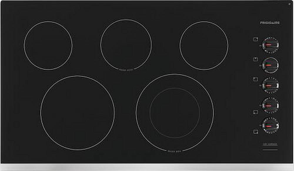 Frigidaire Stainless Steel 5 Burner Smoothtop Cooktop 