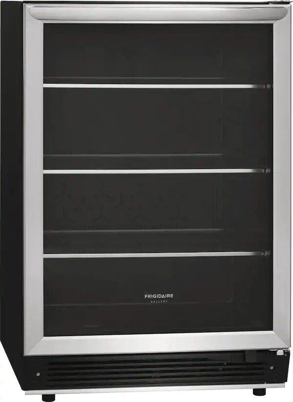 Frigidaire Gallery Black 23-7/16 in. 5.3 cu. ft. Beverage Cooler 