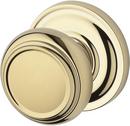 Baldwin Hardware Lifetime Polished Brass Door Knob 