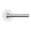 Baldwin Hardware Polished Chrome Metal Door Lever 