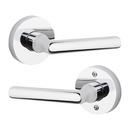Baldwin Hardware Polished Chrome Metal Door Lever 