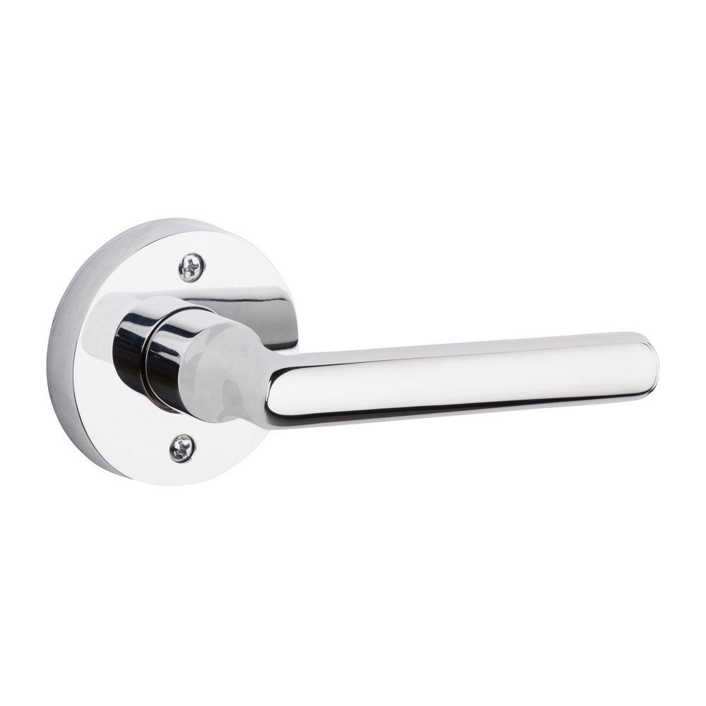Baldwin Hardware Polished Chrome Metal Door Lever 