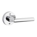 Baldwin Hardware Polished Chrome Metal Door Lever 