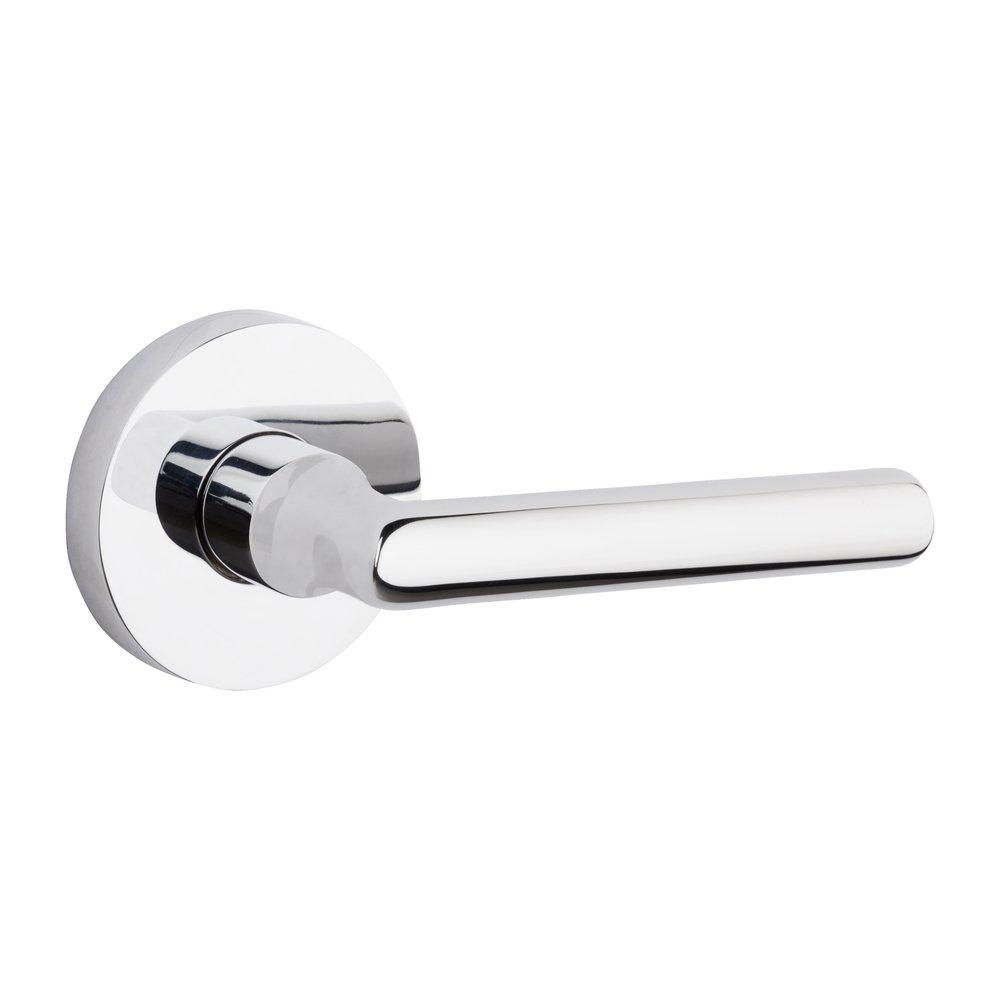 Baldwin Hardware Polished Chrome Metal Door Lever 