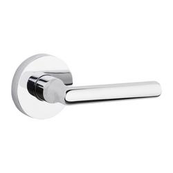 Metal Door Lever in Polished Chrome